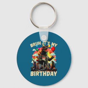 It's My Birthday Kaiju Birthday Party Japan Monste Key Ring