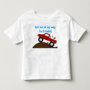 It's My Birthday Monster Truck Toddler T-Shirt