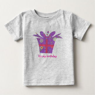 IT'S MY BIRTHDAY PAISLEY BABY T-Shirt