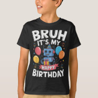 Its My Birthday Party Robot Theme Bday Celebration