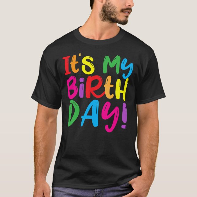 Its My Birthday Shirts (Front)