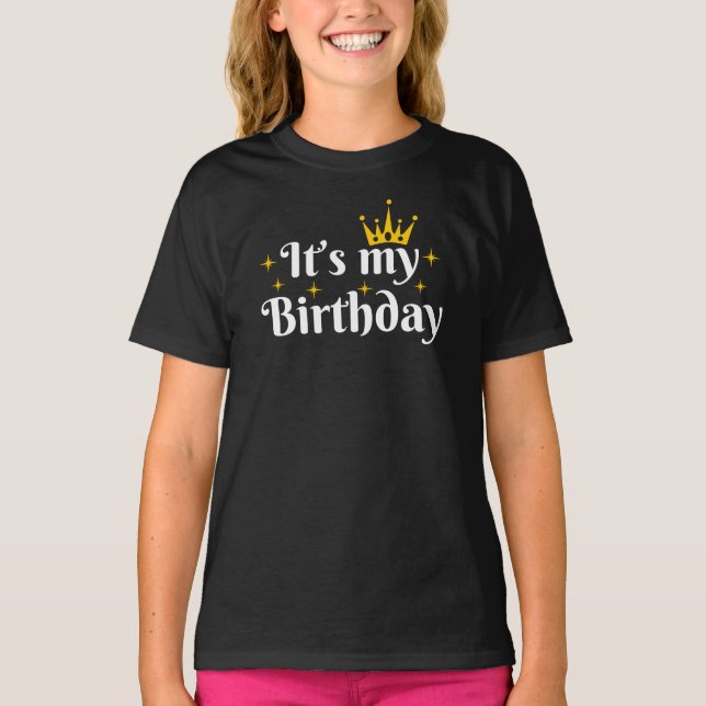 It's My Birthday T-Shirt (Front)
