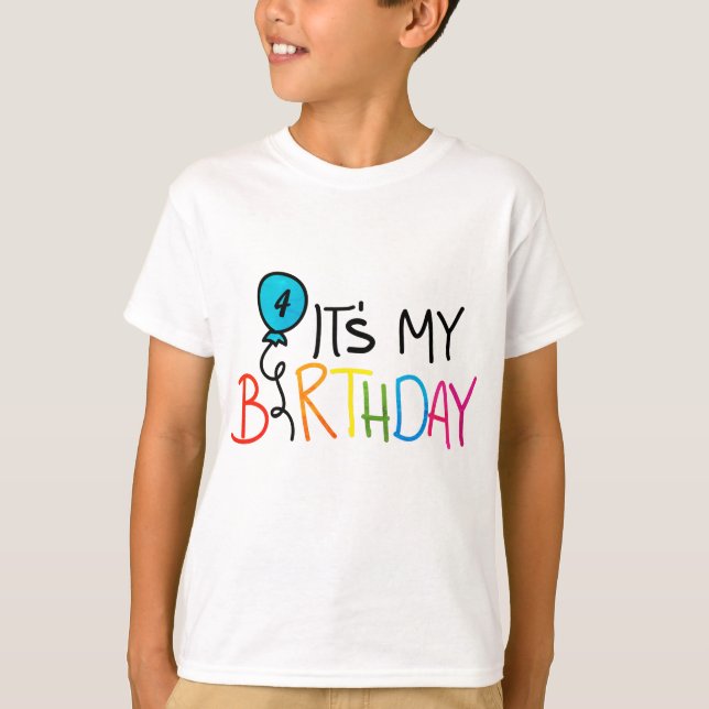 It's My Birthday T-Shirt (Front)