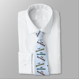 It's My Birthday Tie