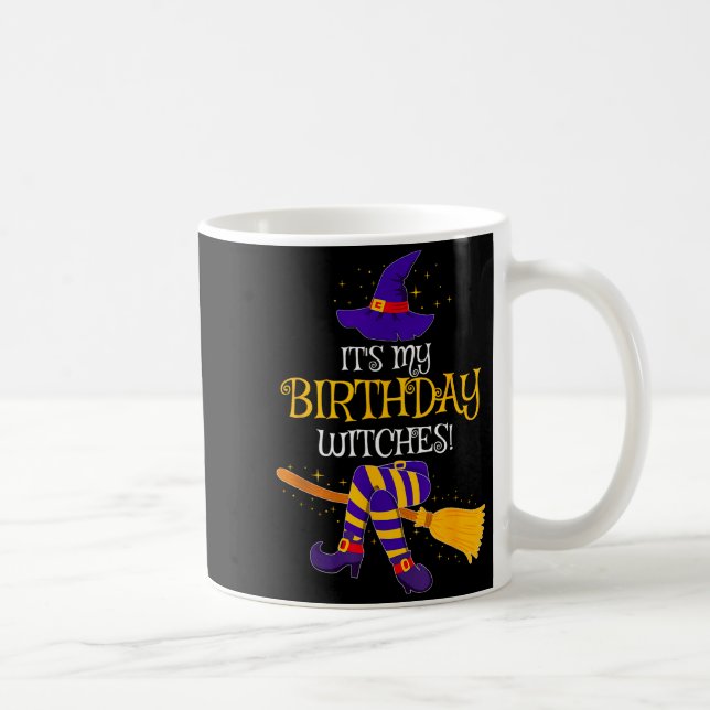 It's My Birthday Witches! Family Matching Costume  Coffee Mug (Right)