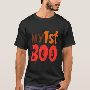 Its My Boo Day Cute Halloween Birthday Ghost Pink T-Shirt