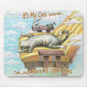It's My Cats World Mouse Mat