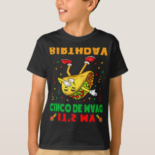 It's My Cinco De Mayo Birthday Funny Taco Party Ki T-Shirt