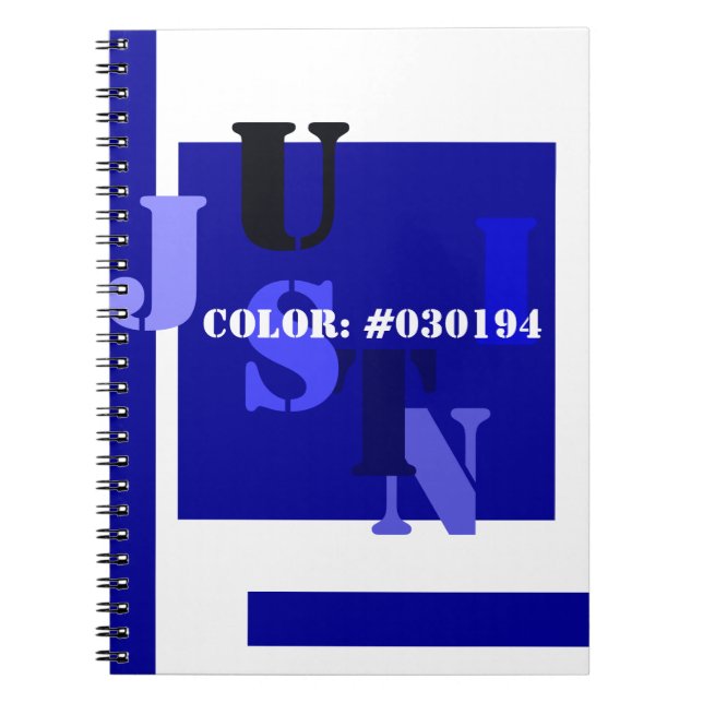 It's my colour  notebook (Front)