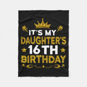 Its My Cousins 16th Birthday Happy Birthday 16 Yea Fleece Blanket