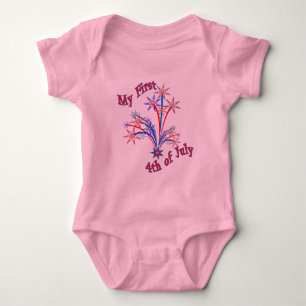 It's My First 4th of July Baby Shirt