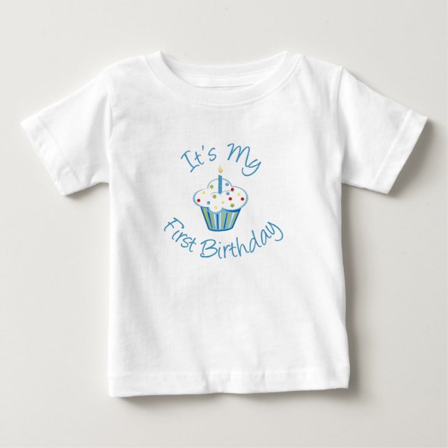 Its My First Bday Shirt - Customised (Front)