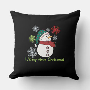 It's my first Christmas Cushion