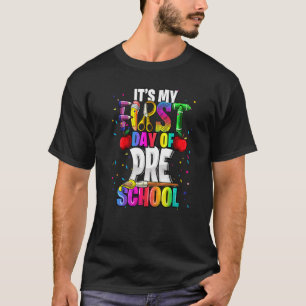 It's My First Day Of Preschool Back To School Kit T-Shirt