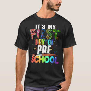It's My First Day of Preschool Back to School Kit T-Shirt