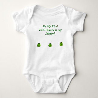 It's My First Eid for 6Months olds Baby Bodysuit