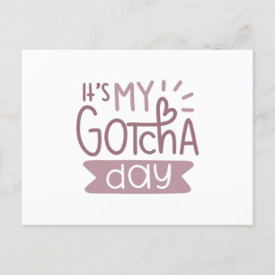 It's my gotcha day postcard