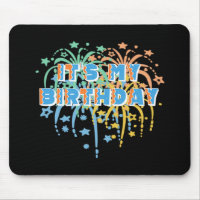 It's My Happy Birthday Unisex Fireworks Colourful