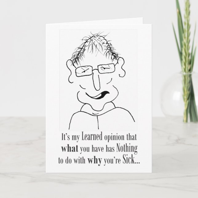 It's My Learned Opinion - Card (Front)