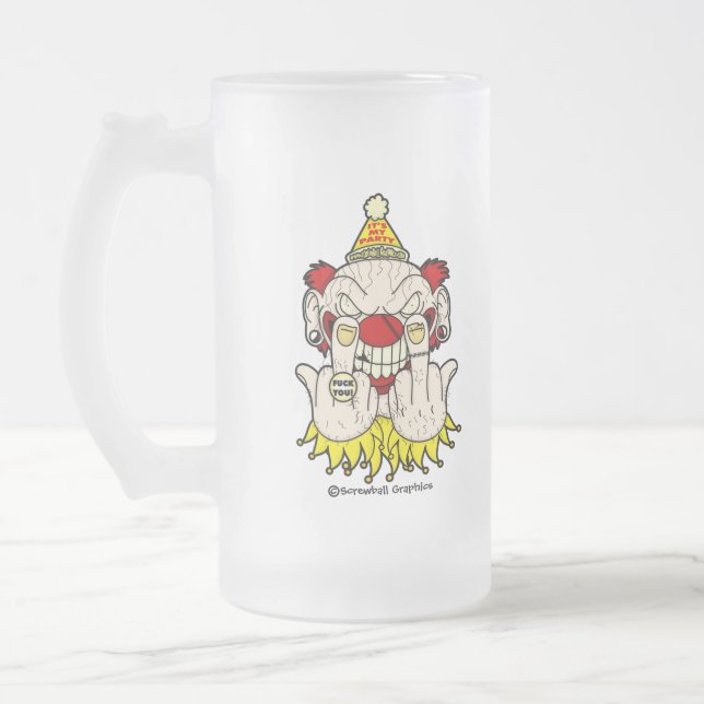 It's My Party... Frosted Beer Mug (Left)