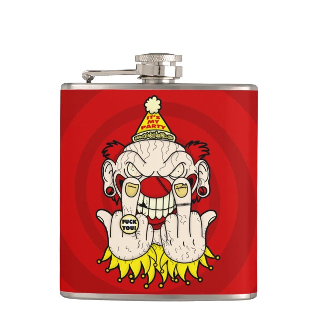 It's my Party...FU! Flask (Front)