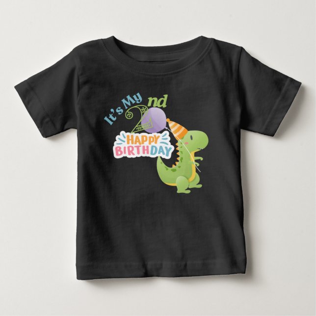 It's My Second Birthday Baby T-Shirt (Front)