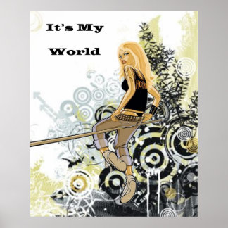 It's My World Poster