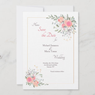 It's Never Too Late Save the Date Invitation