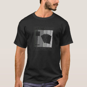It's Nort Hoarding If It's Trading Cards Tabletop T-Shirt