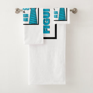 It's Not A Dad Bod It's A Father Figure Bath Towel Set