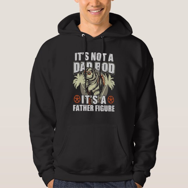 Its Not A Dad Bod Its A Father Figure Cycling Hoodie (Front)