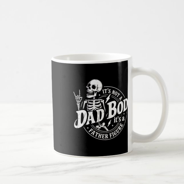 It's Not A Dad Bod It's A Father Figure Retro Fath Coffee Mug (Right)