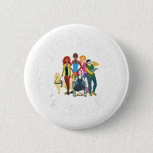 Its Not A Disability Its A Different Ability Speci 6 Cm Round Badge