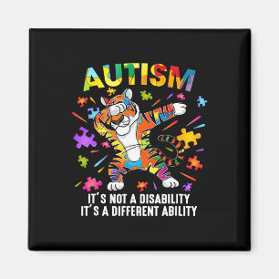 It's Not A Disability Tiger Autism Awareness  Magnet