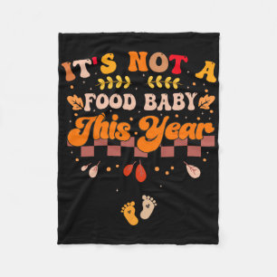 Its Not A Food 3 Fleece Blanket
