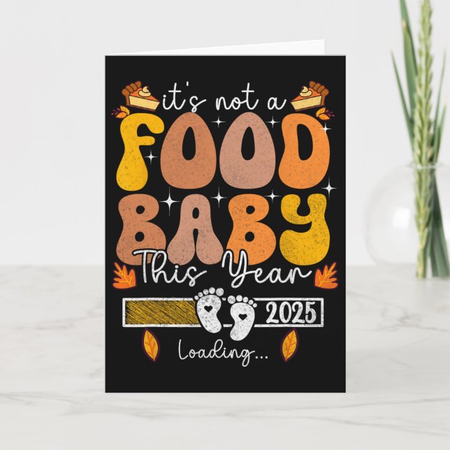 Its Not A Food  Card (Front)