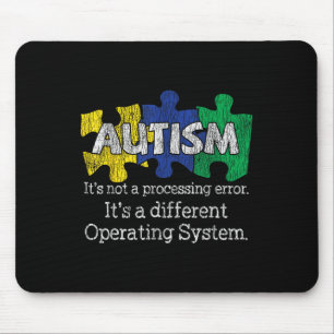 Its Not A Processing Error Autistic Kids Autism Aw Mouse Mat