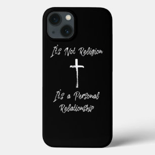 Its Not A Religion Its A Personal Relationship Des Case-Mate iPhone Case