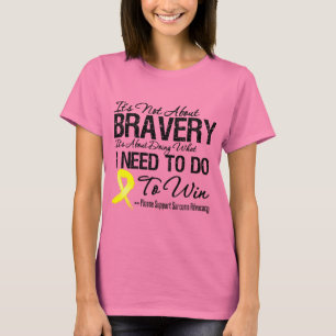 It's Not About Bravery Sarcoma T-Shirt