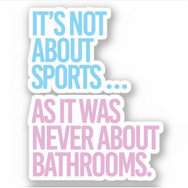 It's not about sports (Front)