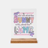 It's Not About The Bunny Christian Jesus Lamb Bibl