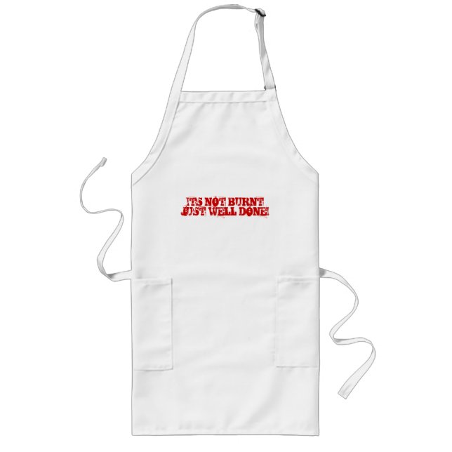 It's Not Burnt Apron (Front)