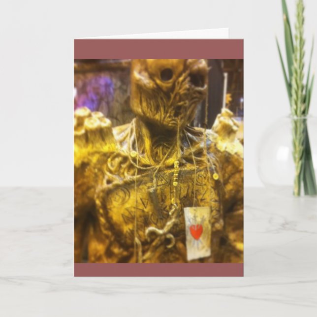 it's not creepy..it's Valentine's Day Holiday Card (Front)