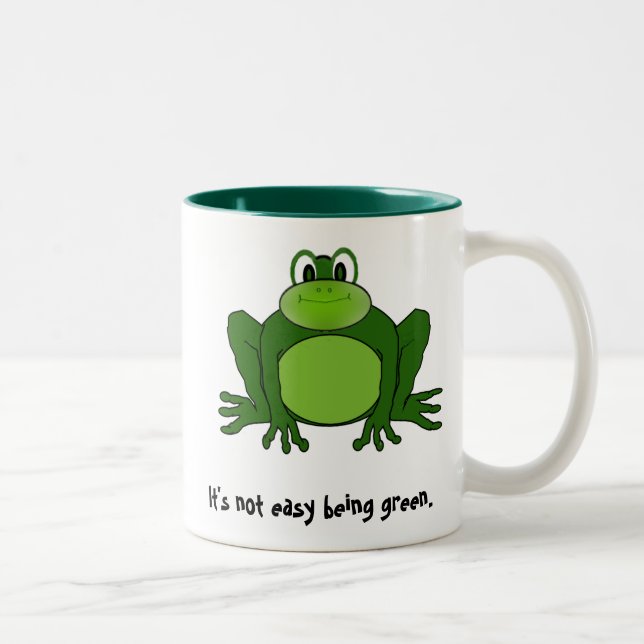 It's not easy being green. - Mug (Right)