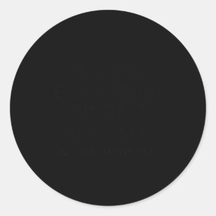 It's Not Easy Being The Husband, Here I Am Nailing Classic Round Sticker