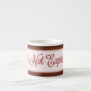 It's Not Expresso Country Polka Dot Espresso Cup