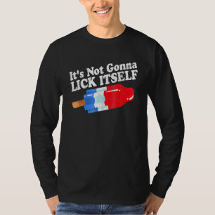 It's Not Gonna Lick Itself 4th Of July Celebration T-Shirt
