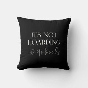 It's not hoarding if it's books cushion