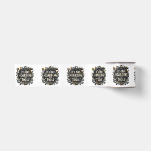 It's Not Hoarding If It's Tools Funny Mechanic Car Satin Ribbon