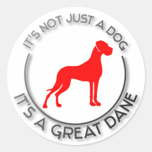It's not just a dog classic round sticker